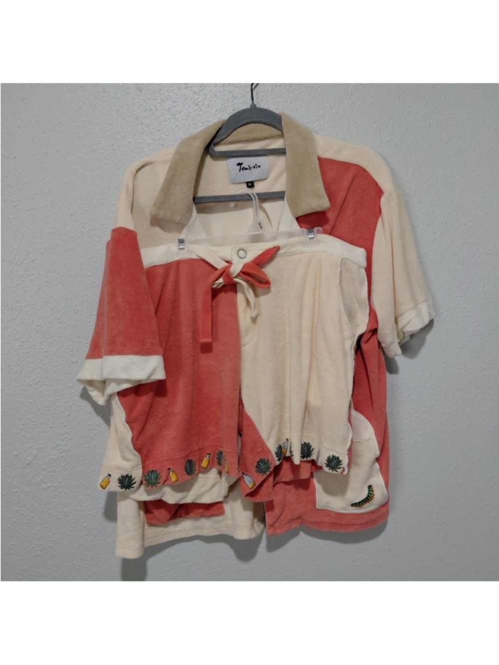 Tombolo Gusanito Cabana Terry Cloth Set. Excellent Condition